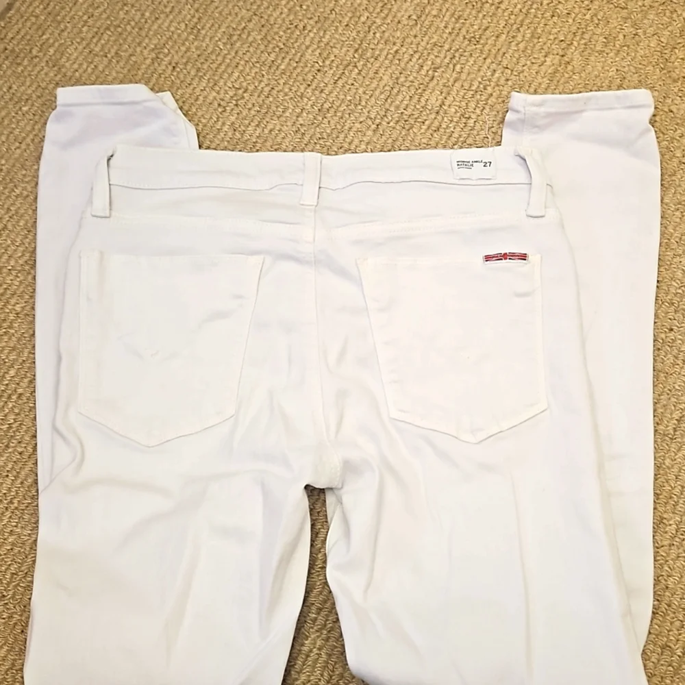 NWT Hudson Midrise Ankle Super Skinny Natalie white denim jeans! - Picture 8 of 12